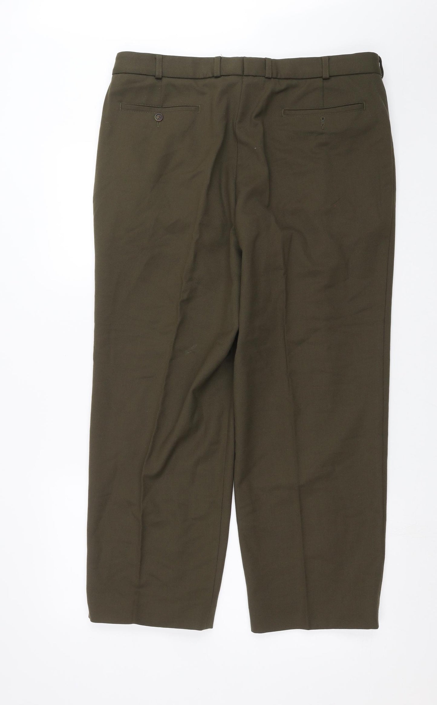 Saint Hilaire Mens Green   Trousers  Size 38 in L27 in