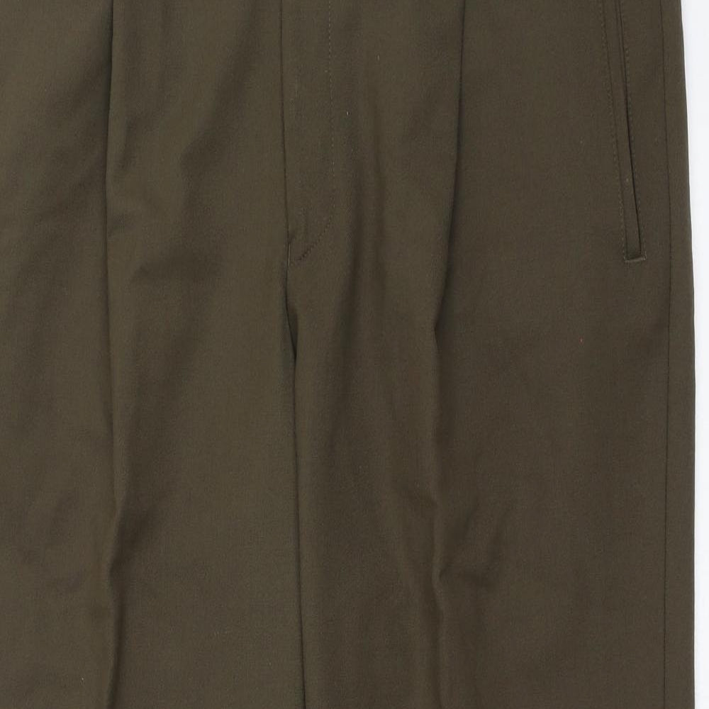 Saint Hilaire Mens Green   Trousers  Size 38 in L27 in