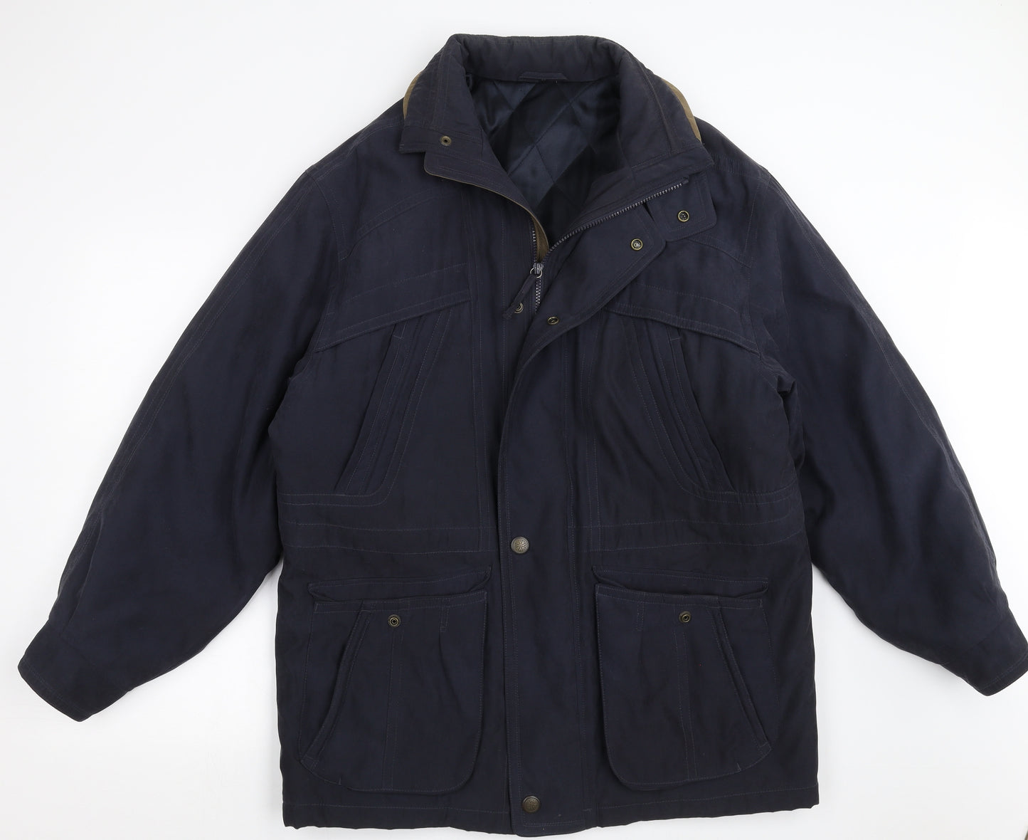 BHS Mens Blue   Jacket Coat Size M