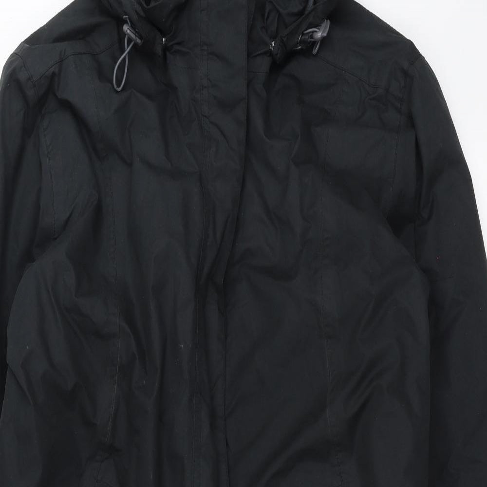 Amber Womens Black   Jacket Coat Size 18