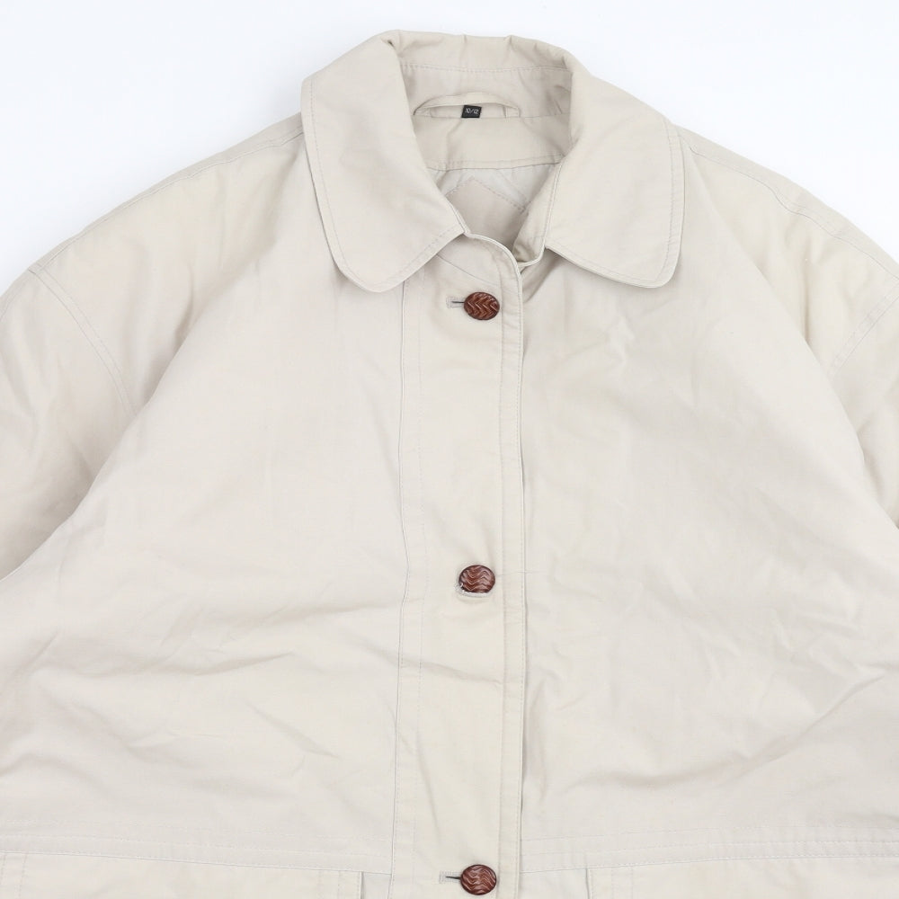 BERKETEX Womens Beige   Jacket Coat Size 10