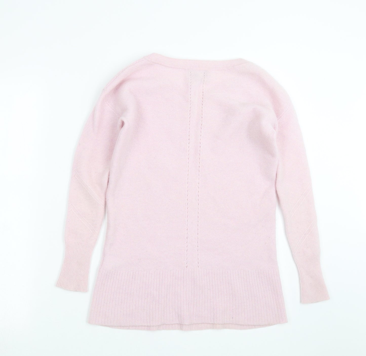 Pure Womens Pink  Knit Pullover Jumper Size 10