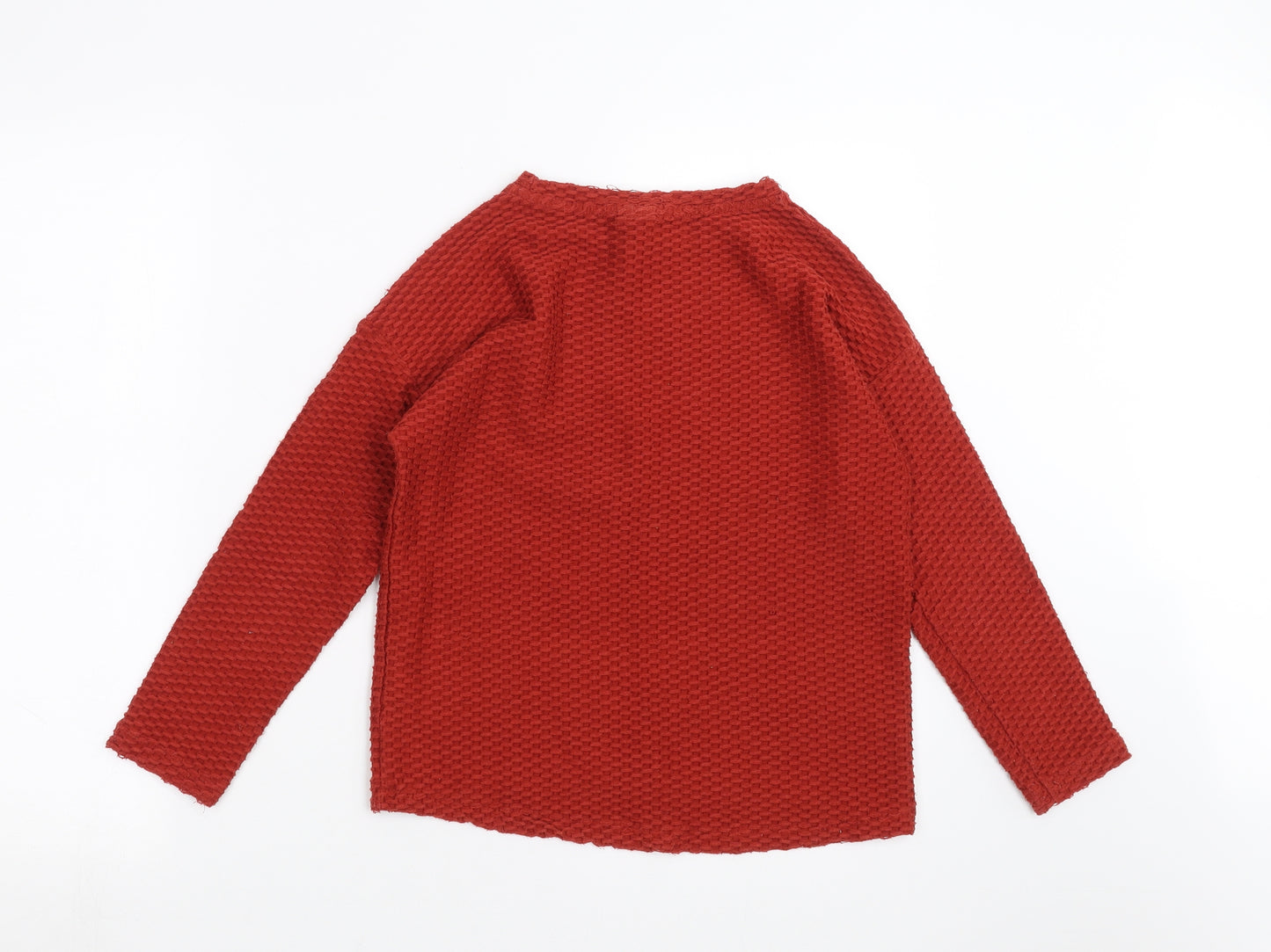 Zara Girls Red Geometric  Basic Casual Size 9-10 Years