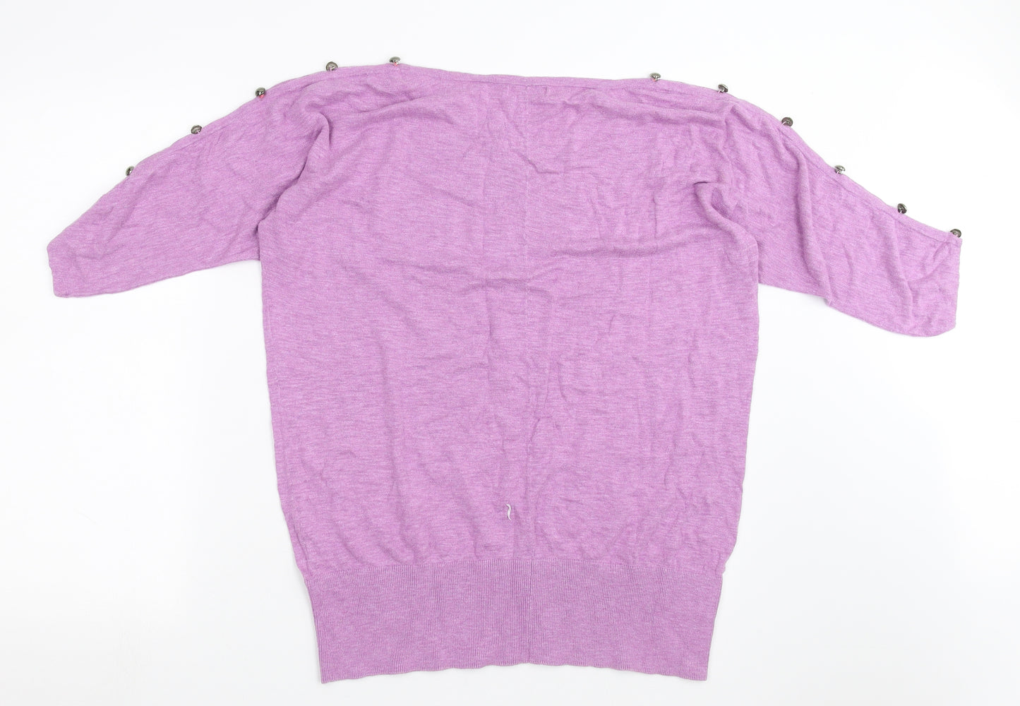 Gap Womens Purple  Knit Pullover Jumper Size XL
