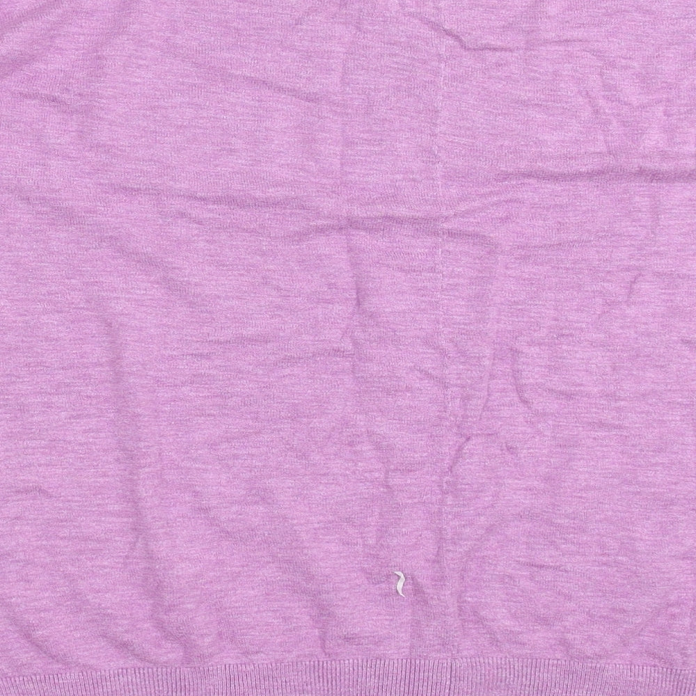 Gap Womens Purple  Knit Pullover Jumper Size XL