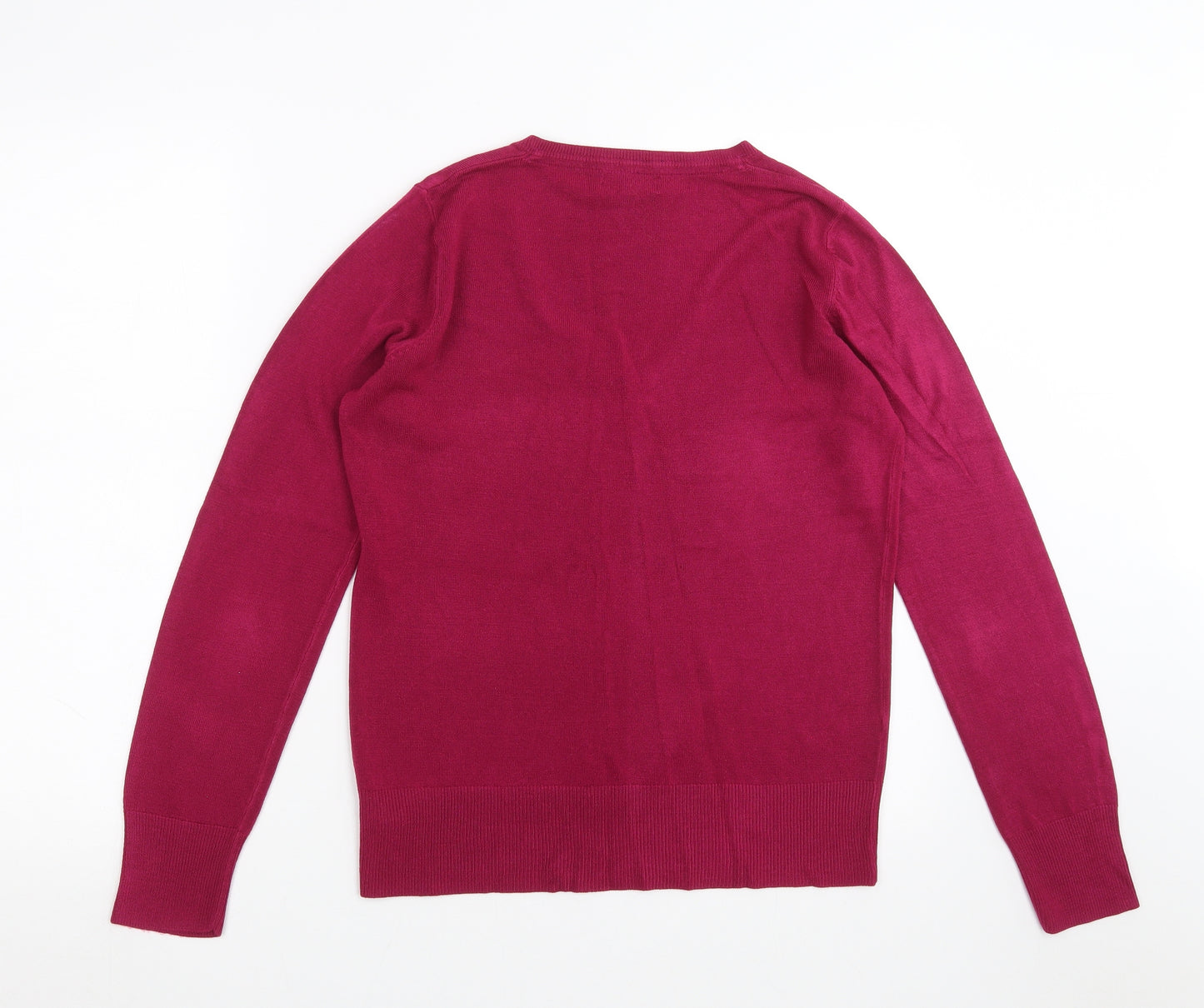 NEXT Womens Purple  Knit Pullover Jumper Size 12