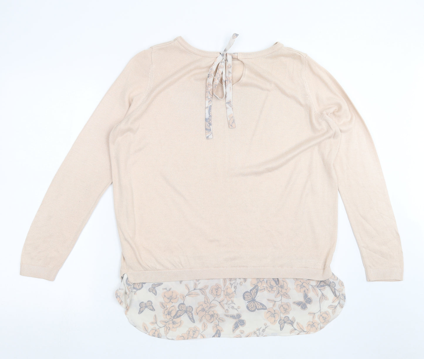 George Womens Pink  Knit Pullover Jumper Size 16