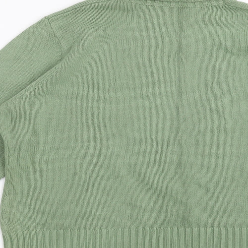 Marks and Spencer Womens Green  Knit Pullover Jumper Size 20