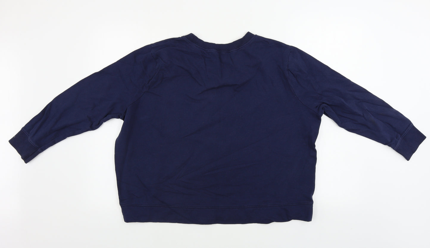 TU Womens Blue   Pullover Jumper Size 18