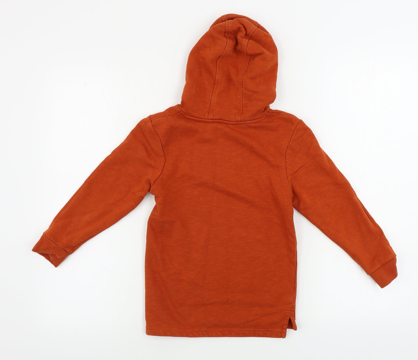 George  Boys Orange   Pullover Hoodie Size 6-7 Years