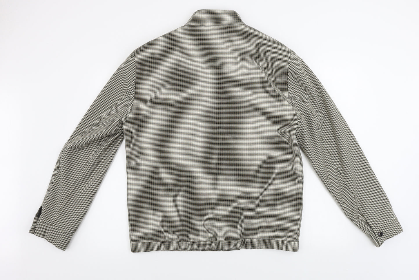 Primark  Mens Beige Check  Jacket Coat Size L