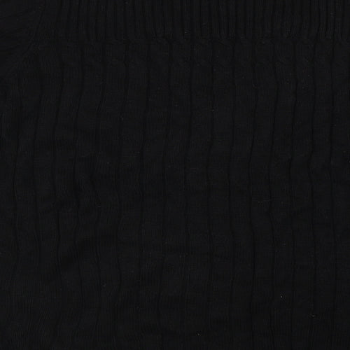 Aniela  Womens Black   Pullover Jumper Size L