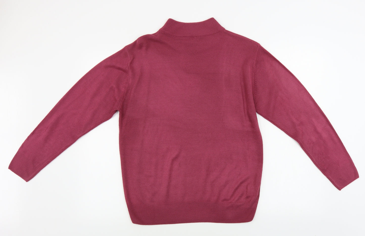 isabella Mens Purple   Pullover Jumper Size S