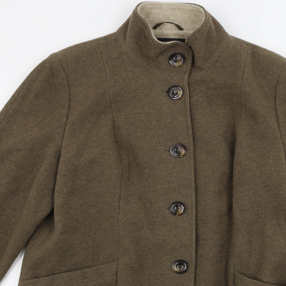 BHS  Womens Brown   Jacket Coat Size 16