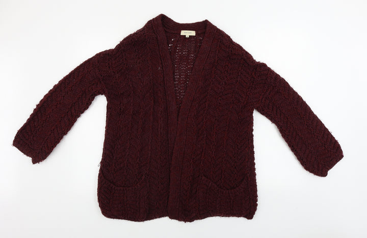 River Island Womens Purple Cardigan Jumper Size 10