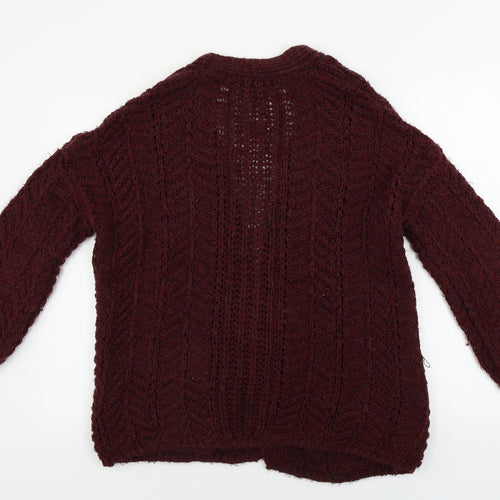 River Island  Womens Purple   Cardigan Jumper Size 10