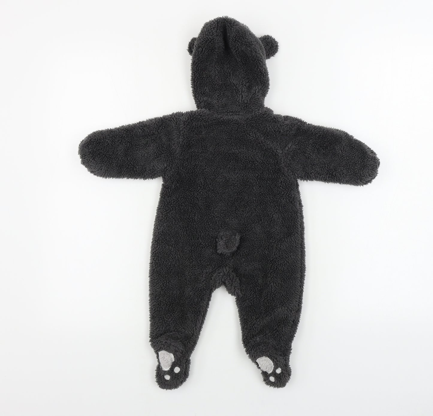 Pumpkin Patch  Boys Grey   Babygrow One-Piece Size 0-3 Months