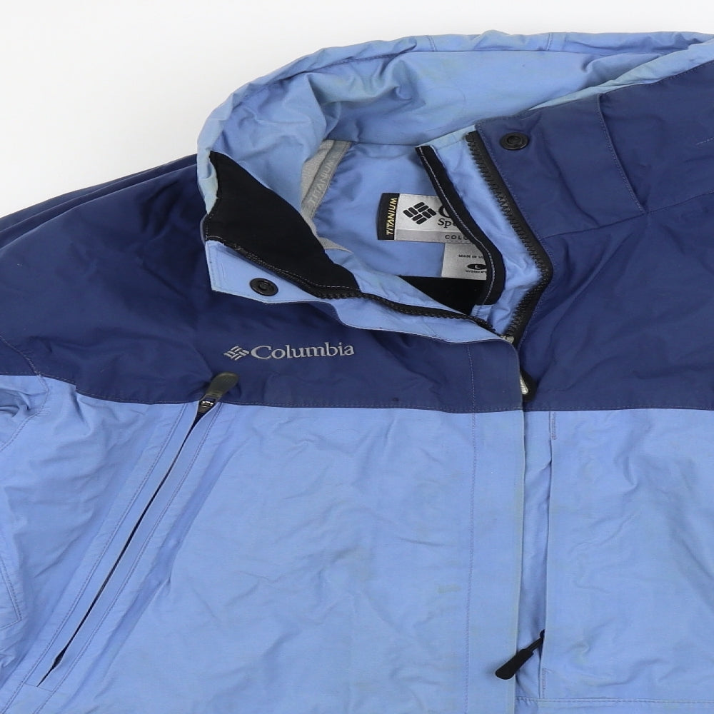 Columbia  Mens Blue   Jacket Coat Size L