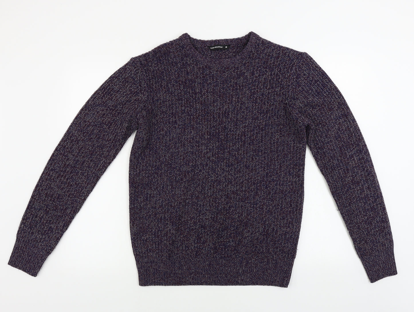 Cedar Wood State  Mens Purple   Pullover Jumper Size M