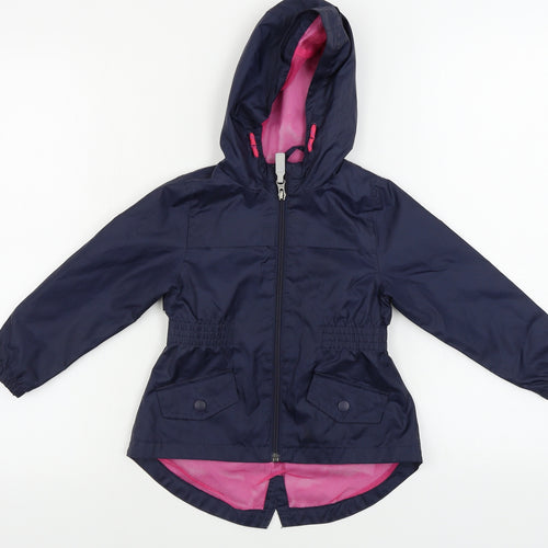 Blue Zoo  Girls Blue   Jacket Coat Size 4 Years