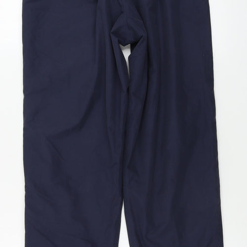 Wynnster  Womens Blue   Rain Trousers Trousers Size 12 L28 in