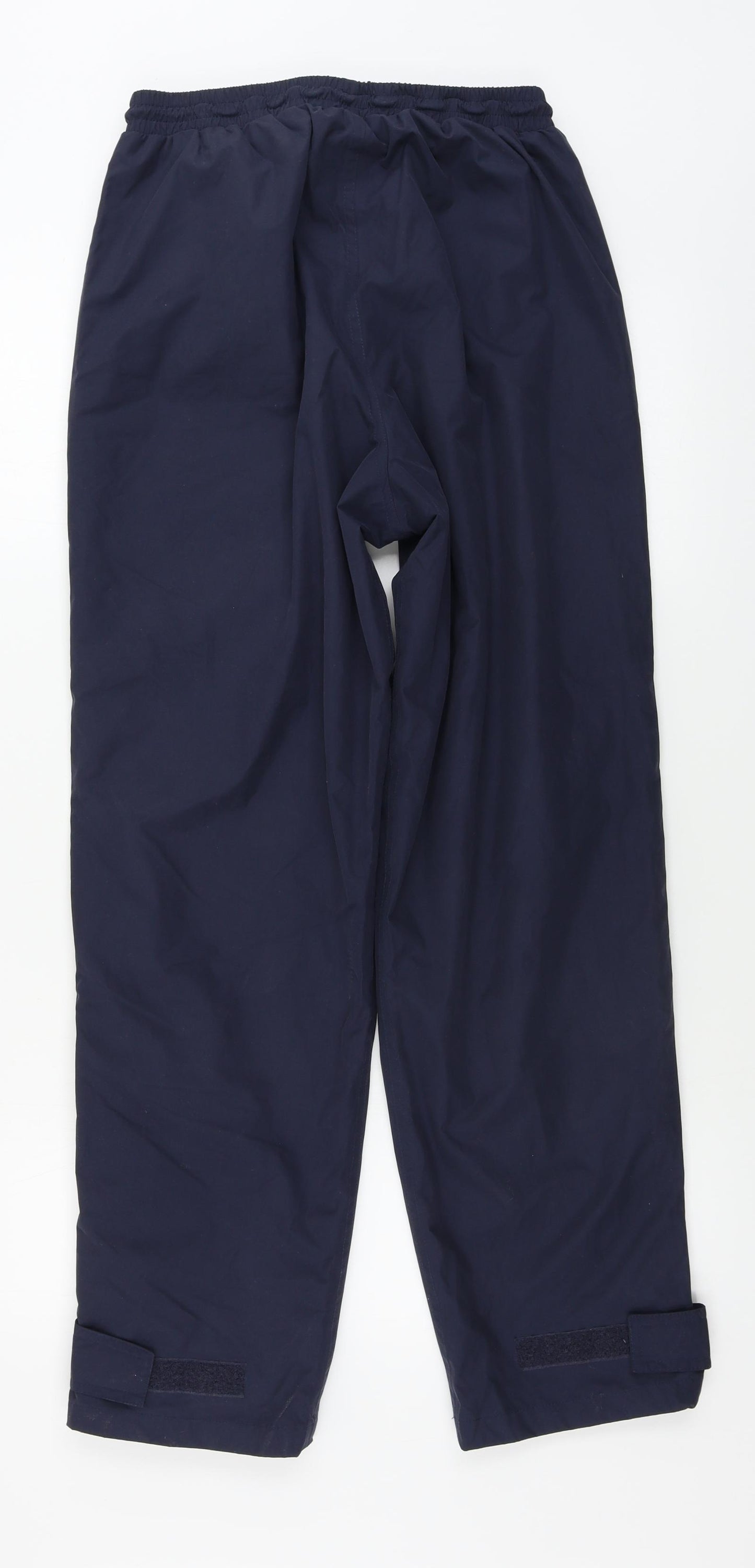 Wynnster  Womens Blue   Rain Trousers Trousers Size 12 L28 in