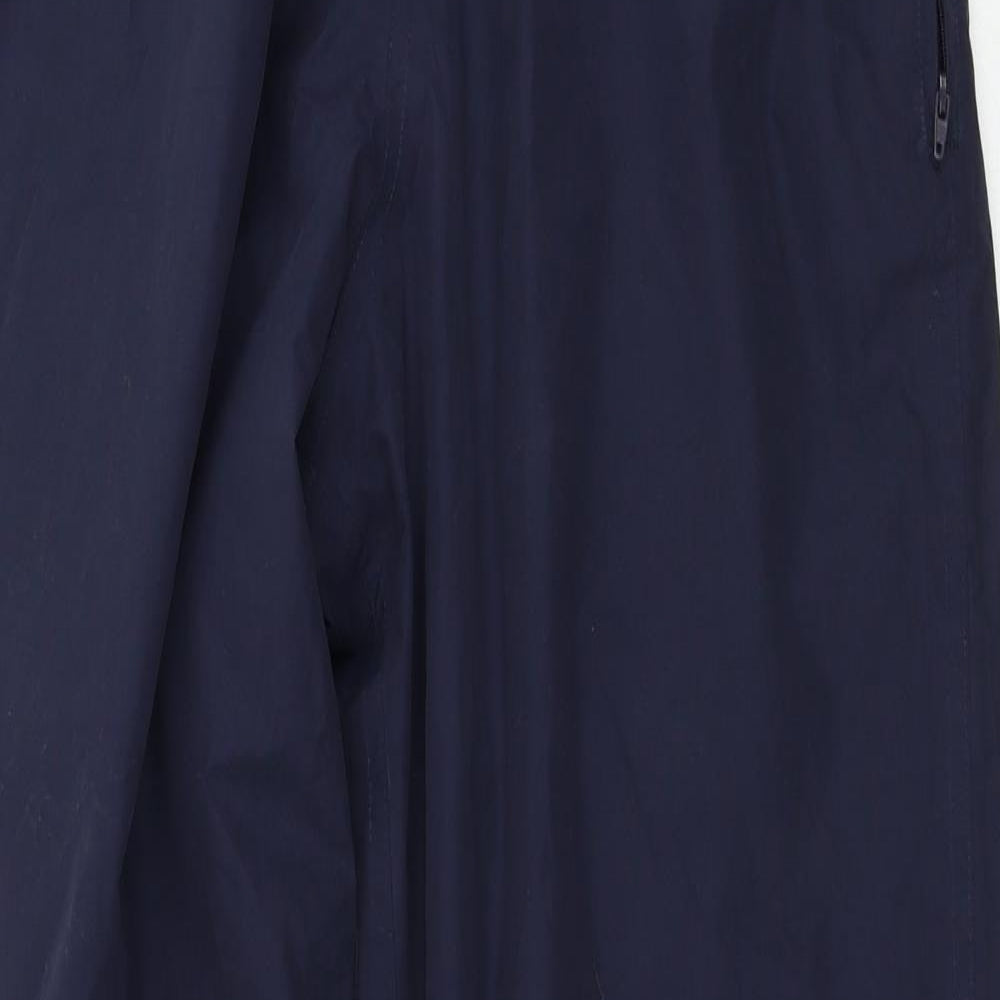 Wynnster  Womens Blue   Rain Trousers Trousers Size 12 L28 in
