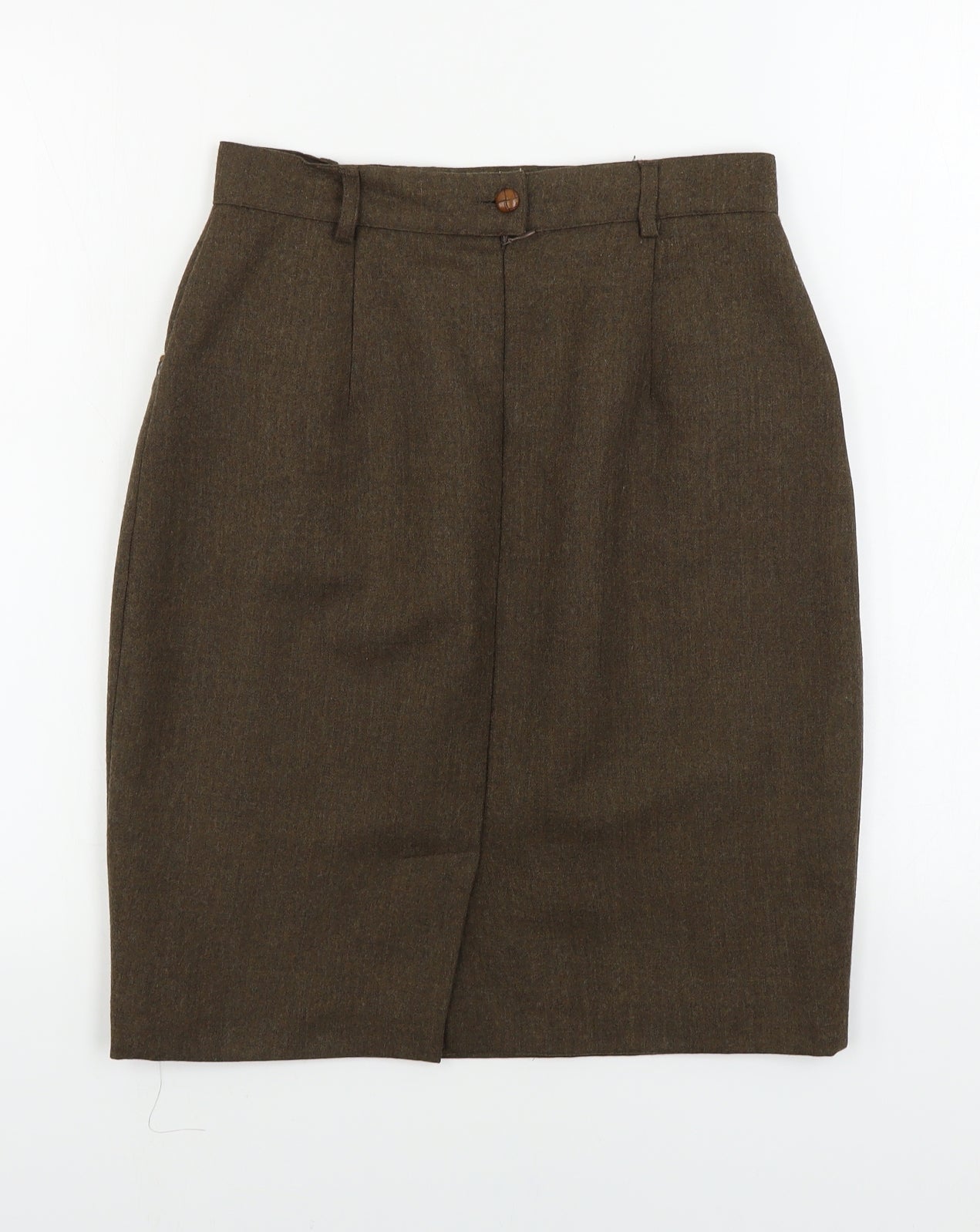 Preworn  Womens Brown   Bandage Skirt Size 10