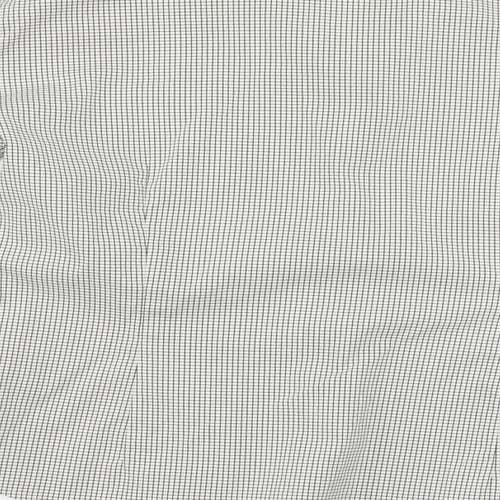NEXT  Womens Grey Check  Basic Button-Up Size 10
