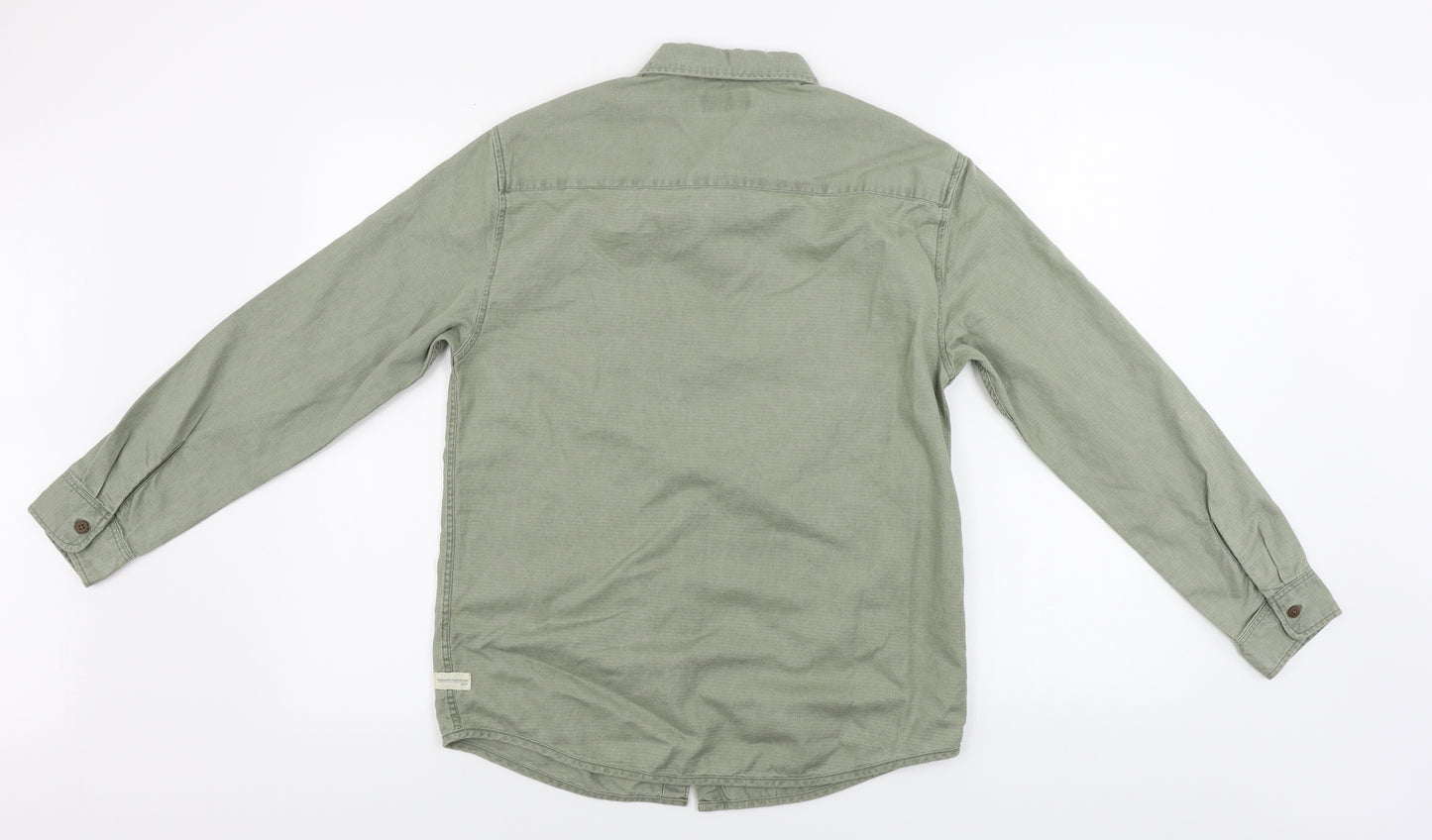Zara Boys Green   Basic Button-Up Size 13-14 Years
