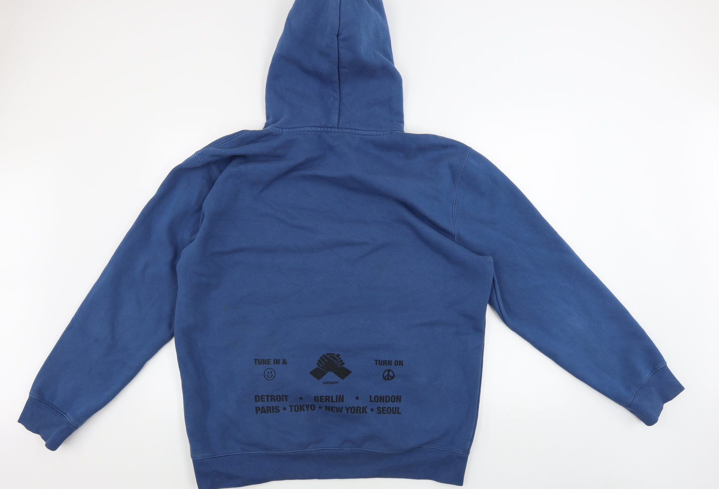 Carhartt  Mens Blue   Pullover Hoodie Size XL