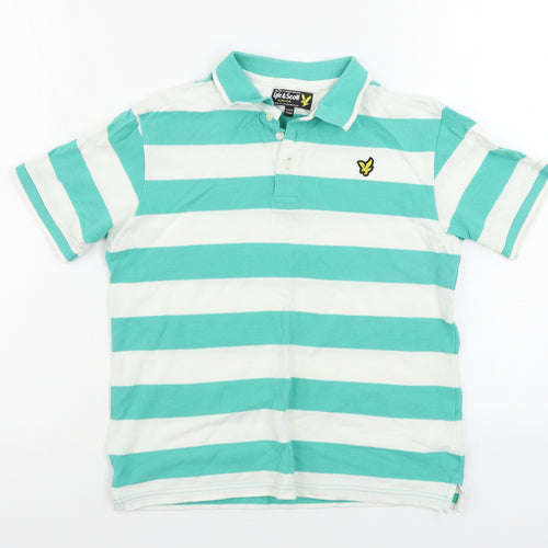 Lyle & Scott  Boys White   Basic Polo Size 12-13 Years