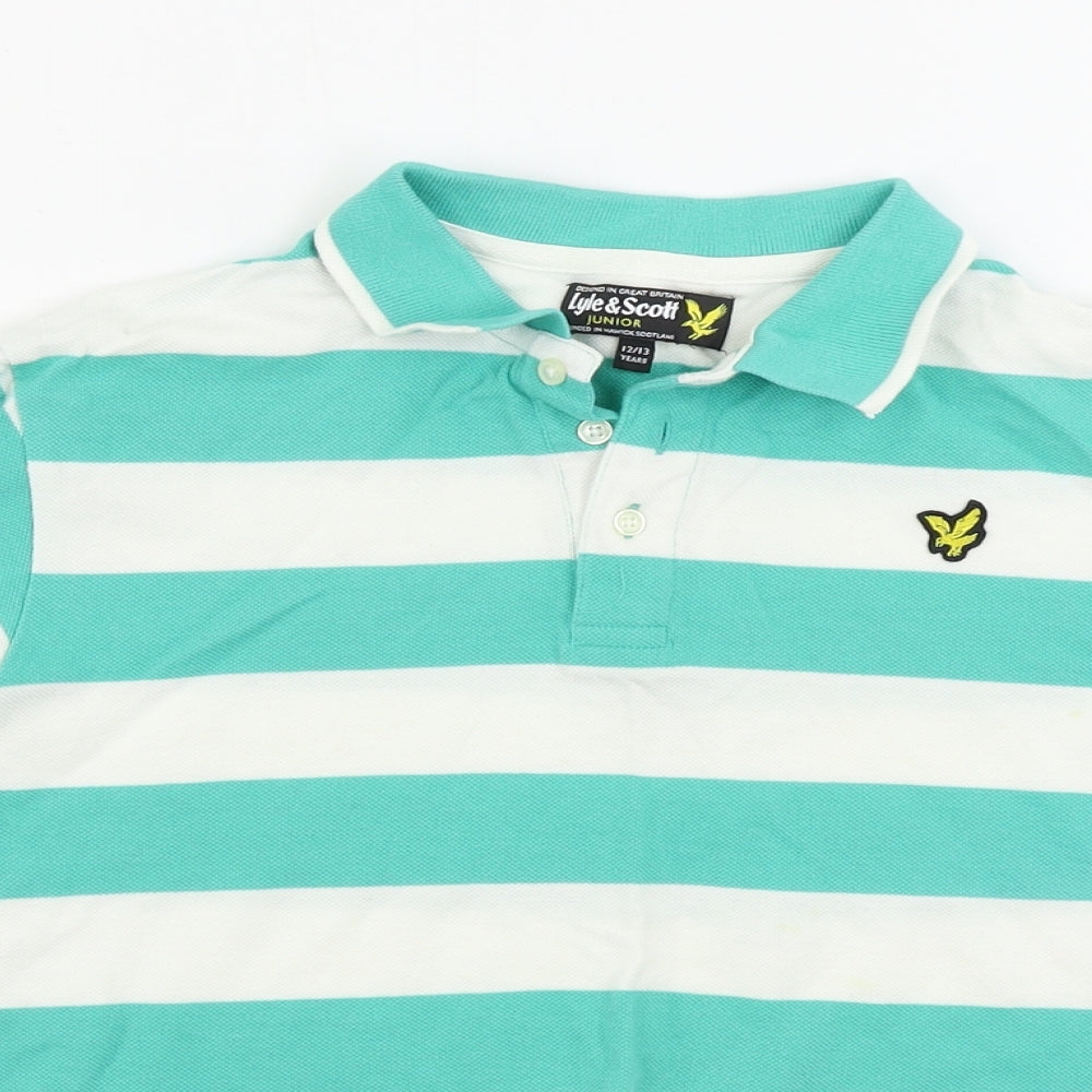 Lyle & Scott  Boys White   Basic Polo Size 12-13 Years