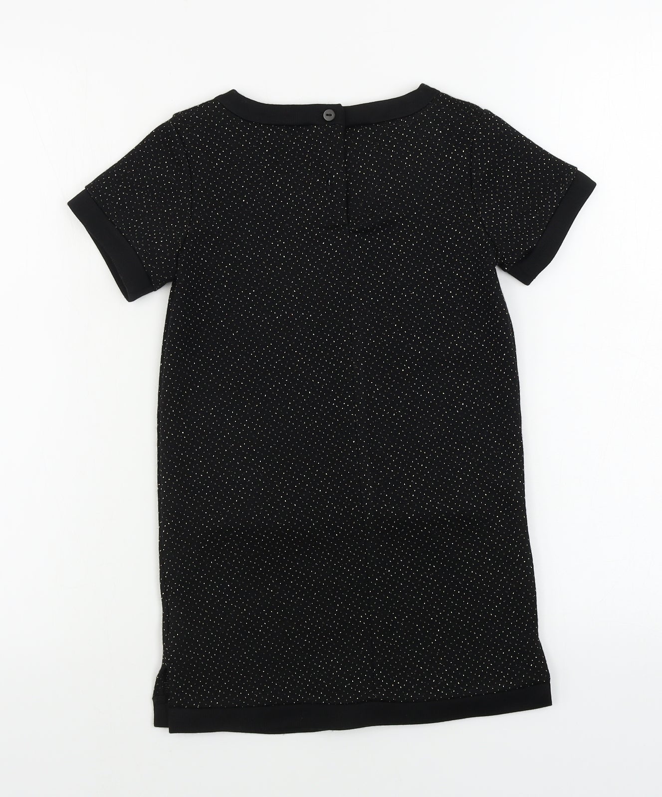 Preworn  Girls Black   A-Line  Size 7 Years