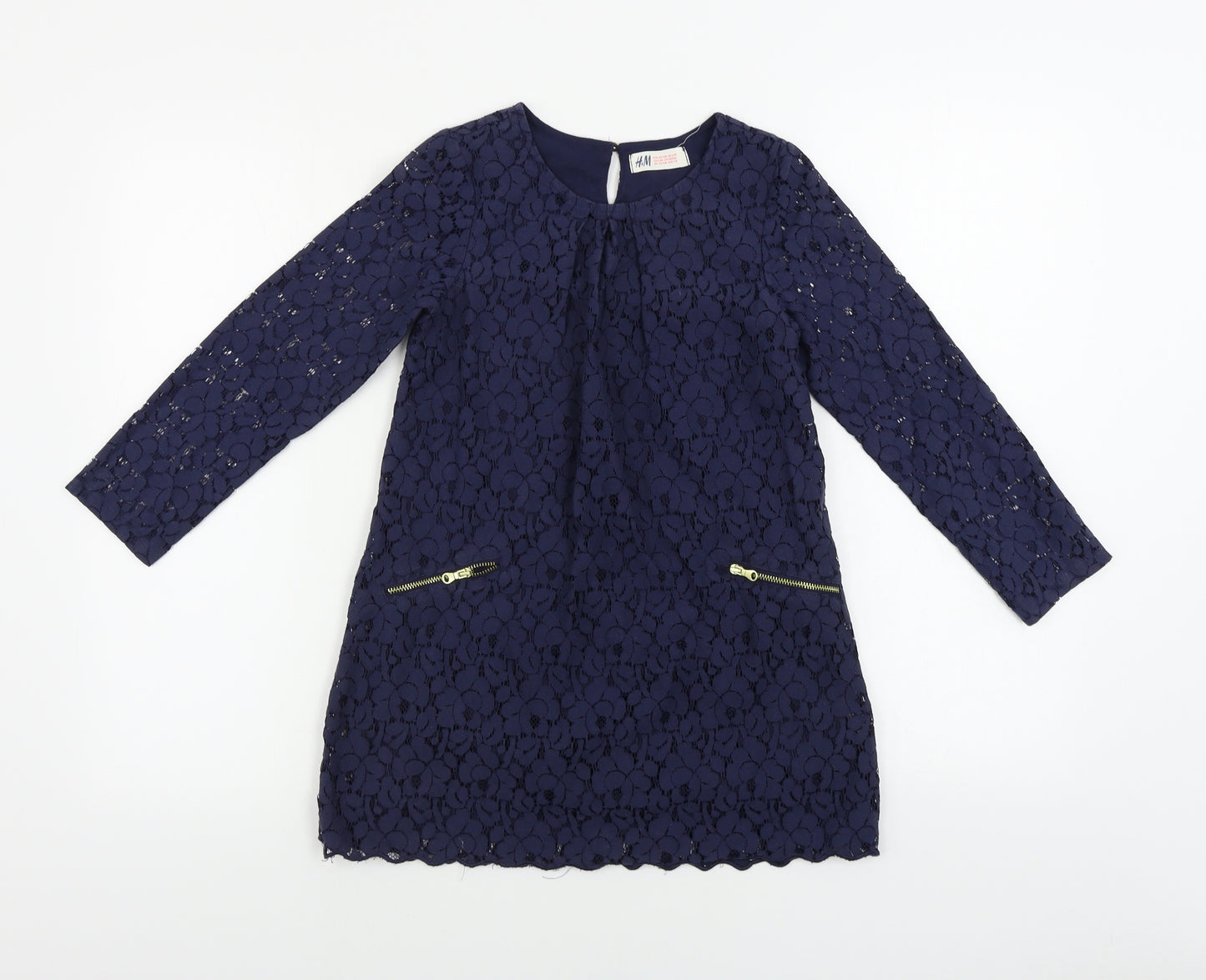 H&M  Girls Blue   A-Line  Size 6-7 Years