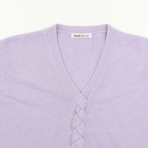 Bonmarché  Womens Purple   Pullover Jumper Size S