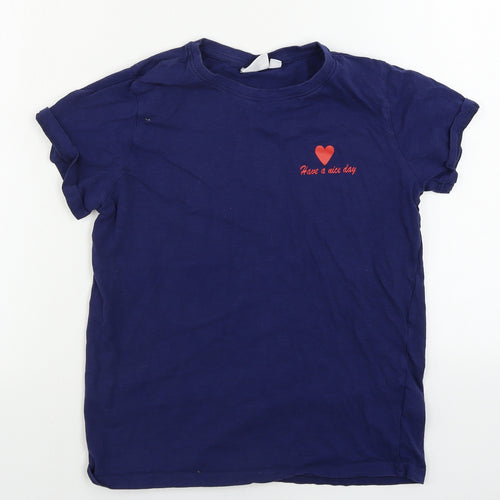 Saint Tropez  Mens Blue    T-Shirt Size XS