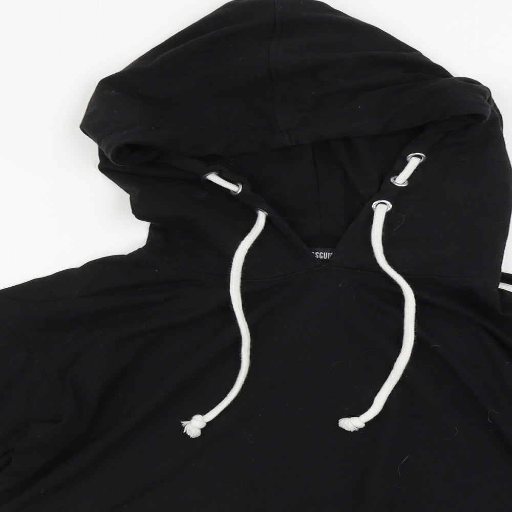 Missguided  Womens Black   Pullover Hoodie Size 14