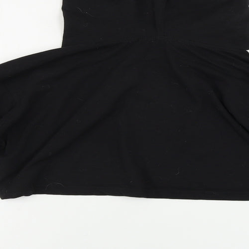 Missguided  Womens Black   Pullover Hoodie Size 14