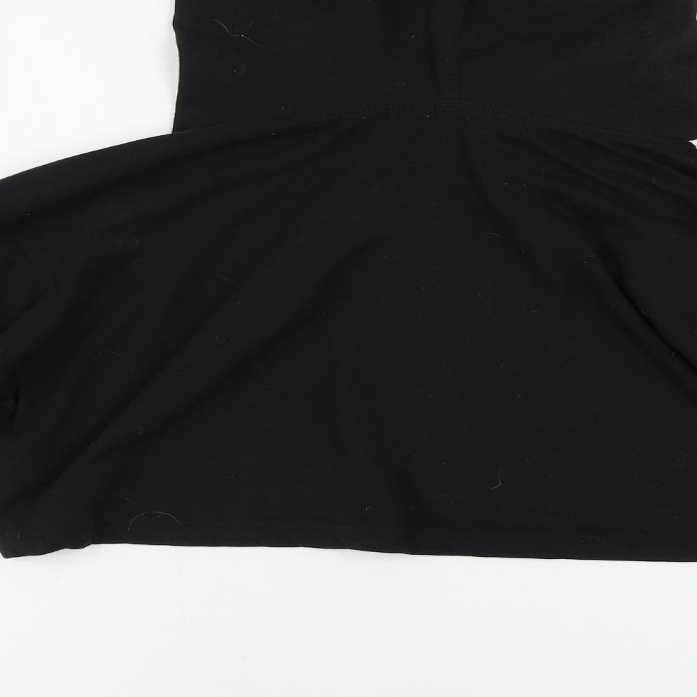 Missguided  Womens Black   Pullover Hoodie Size 14