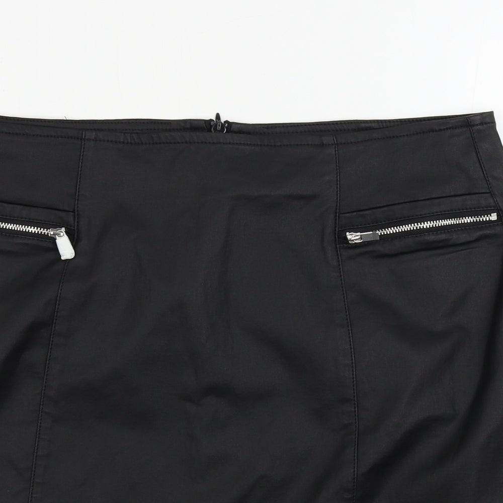 NEXT  Womens Black   A-Line Skirt Size 16