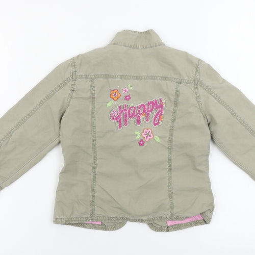 Cherokee  Girls Beige   Basic Button-Up Size 5-6 Years