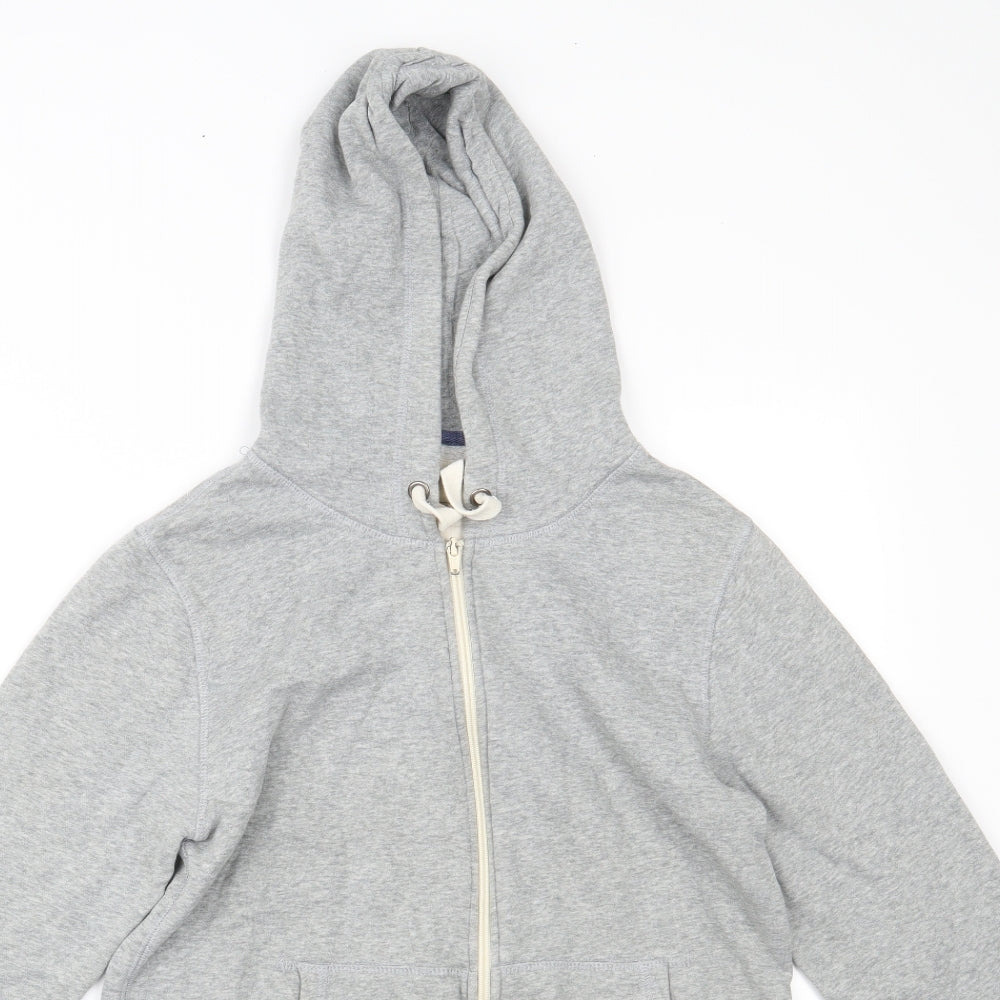 Papaya Womens Grey   Full Zip Hoodie Size 10