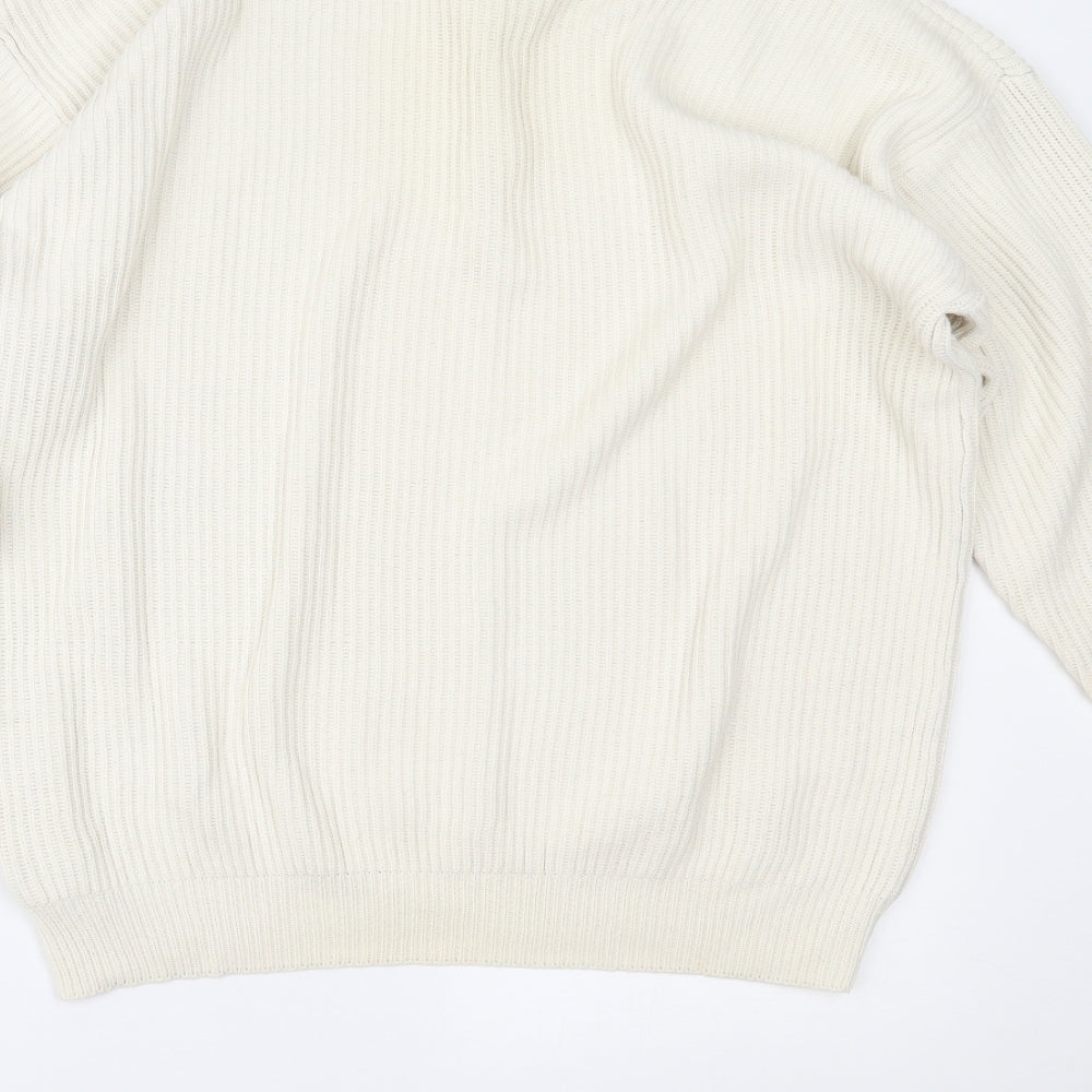 Colourways Womens White   Pullover Jumper Size 12