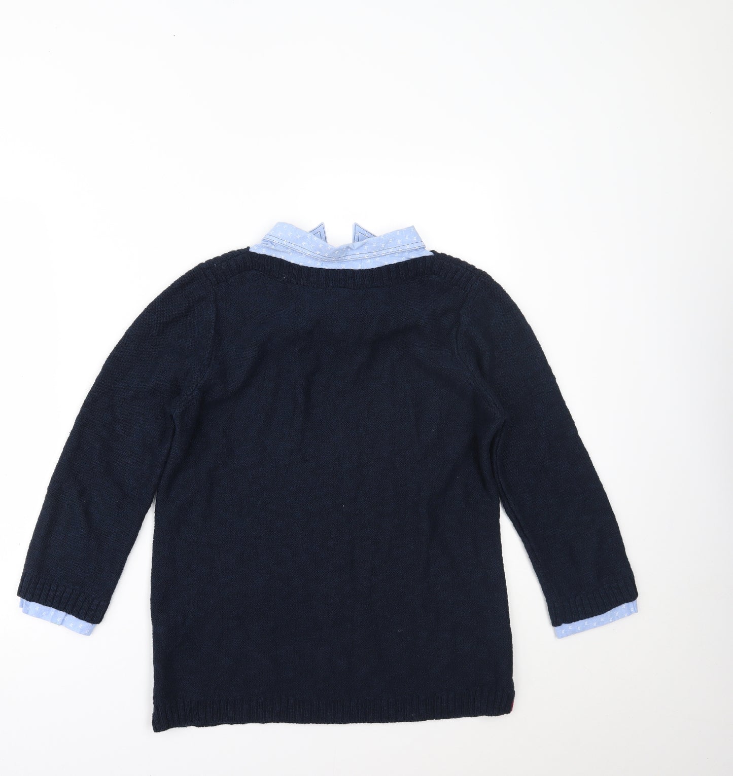 Per Una Womens Blue   Pullover Jumper Size 12