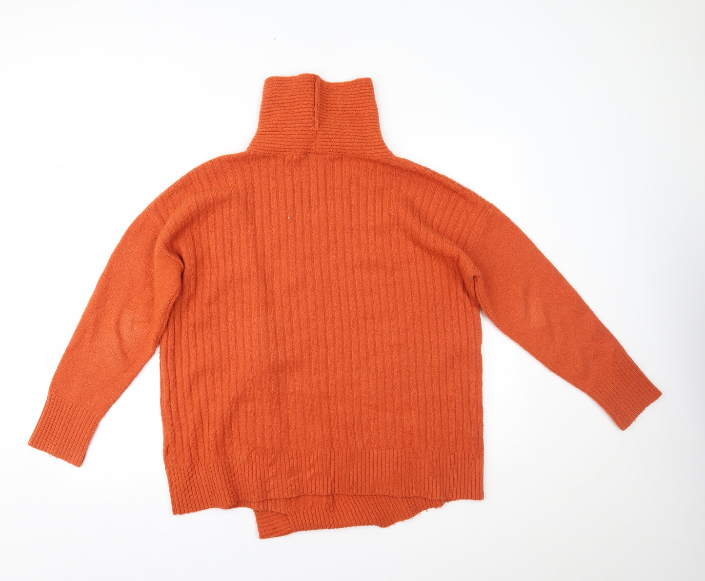 Wallis Womens Orange   Pullover Jumper Size M