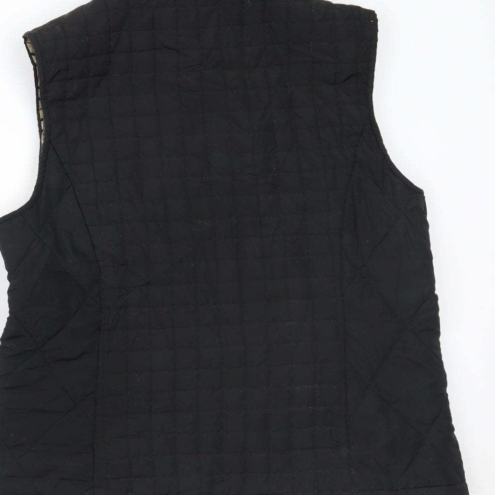 Pure and Natural Womens Black   Gilet Coat Size S