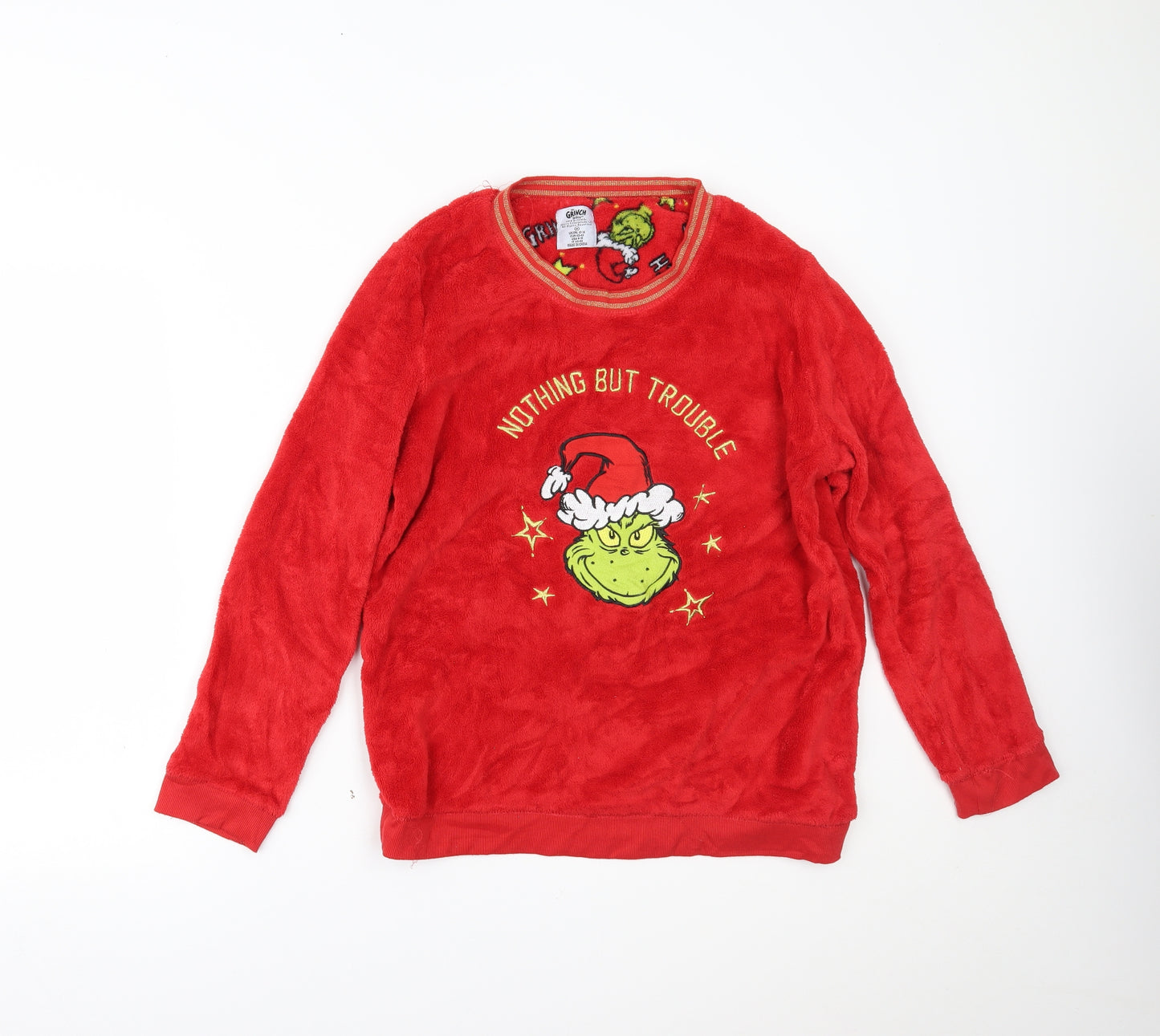 Primark Womens Red   Top Pyjama Top Size M