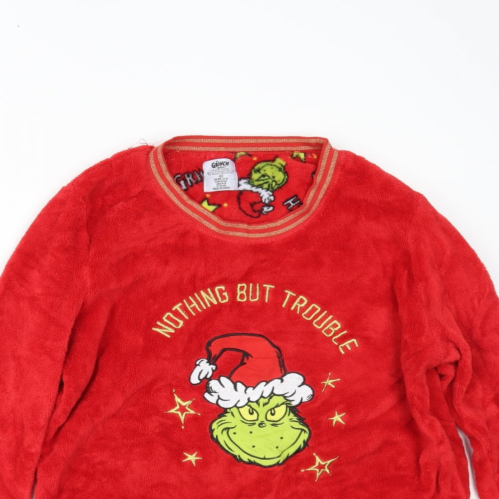 Primark Womens Red   Top Pyjama Top Size M