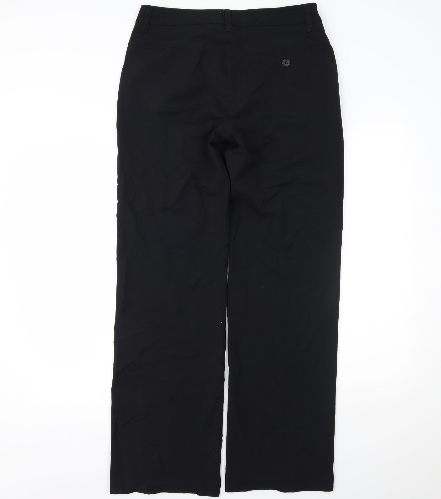 mac Womens Black   Trousers  Size 10 L32 in